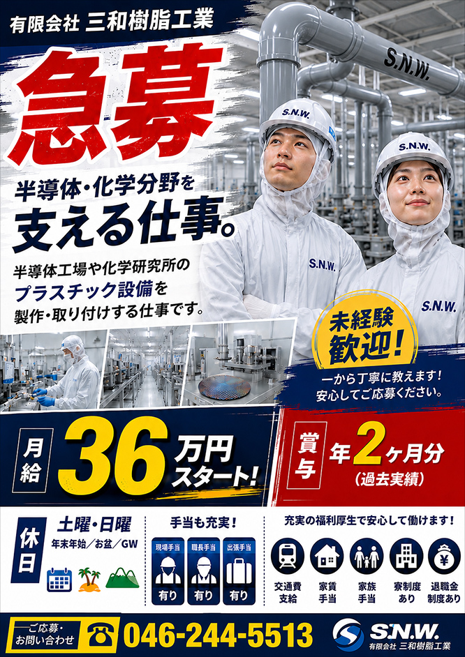 採用チラシ